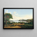 Les faubourgs de la ville - Joseph Lon Righini — framed artwork on a wall
