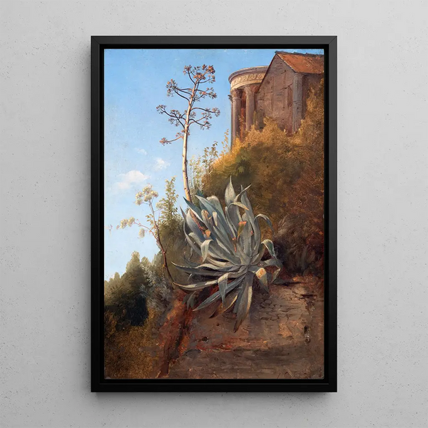 Tivoli Painting - Joseph Magnus Stck — framed artwork on a wall