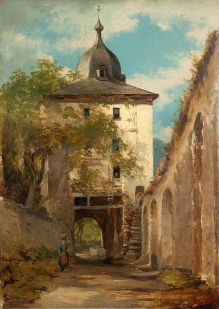 The city gate Boppart - Joseph Magnus Stck — artwork view
