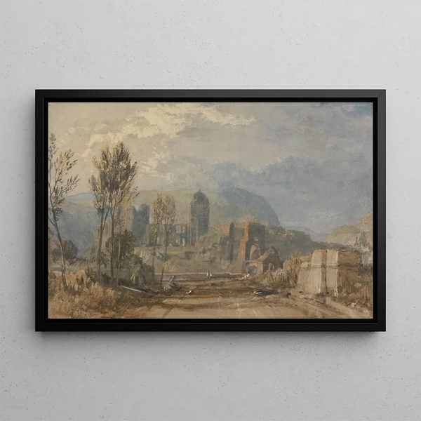 Andernach - Joseph Mallord William Turner — framed artwork on a wall