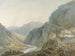 Ascension towards the Terni waterfall - Joseph Mallord William Turner — artwork view