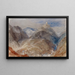 Château sur la hauteur près de Genève - Joseph Mallord William Turner — framed artwork on a wall