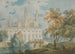 Clare Hall painting and the chapel of King's College Cambridge from the banks of the River Cam - Joseph Mallord William Turner — artwork view