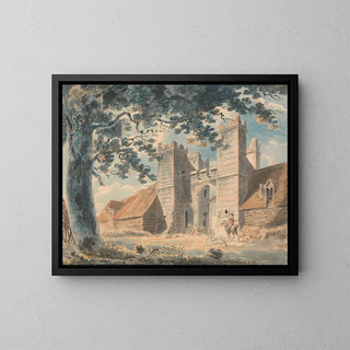 Lion's Tooth in Margate - Joseph Mallord William Turner — framed artwork on a wall
