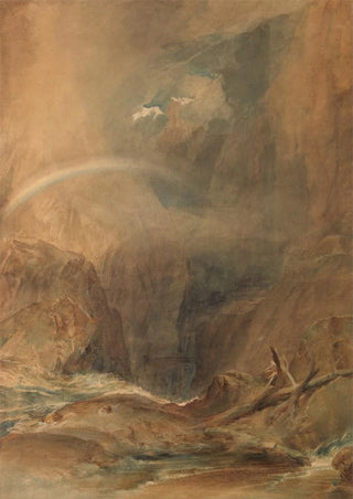 Pont du Diable au col du Saint-Gothard - Joseph Mallord William Turner — artwork view