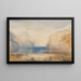 Flüelen, matin - Joseph Mallord William Turner — framed artwork on a wall