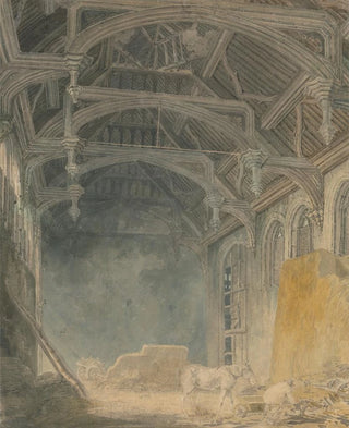 Joseph Mallord William Turner - Interior of St Johns Palace Eltham.webp