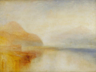 The Inverary Harbour, Loch Fyne, in the morning - Joseph Mallord William Turner — artwork view