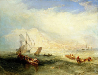 Fishing Line Off Hastings - Joseph Mallord William Turner — artwork view