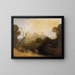 Palais de Linlithgow - Joseph Mallord William Turner — framed artwork on a wall