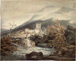 Abbey of Llanthony, Monmouthshire - Joseph Mallord William Turner — artwork view