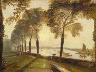 Terrasse de Mortlake - Joseph Mallord William Turner — artwork view