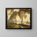 Terrasse de Mortlake - Joseph Mallord William Turner — framed artwork on a wall