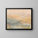 on the Moselle near Traben-Trarbach - Joseph Mallord William Turner — framed artwork on a wall