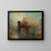 La grotte de la reine Mab - Joseph Mallord William Turner — framed artwork on a wall