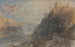 Rheinfels, vue vers Katz et Gourhausen - Joseph Mallord William Turner — artwork view
