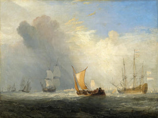 Ferry-boat de Rotterdam - Joseph Mallord William Turner — artwork view