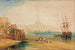Ville et château de Scarborough le matin, garçons attrapant des crabes - Joseph Mallord William Turner — artwork view