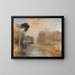 Château de Rosenau à Cobourg - Joseph Mallord William Turner — framed artwork on a wall