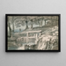 Ecluse Netley Abbey Hampshire - Joseph Mallord William Turner — framed artwork on a wall