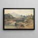 Snowdon from Beddgelert - Joseph Mallord William Turner — framed artwork on a wall