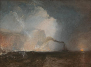The Fingal's Cave at Staffa - Joseph Mallord William Turner — artwork view