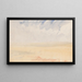The Sketchbook of La Manche 34 - Joseph Mallord William Turner — framed artwork on a wall