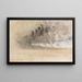The Sketchbook of La Manche 35 - Joseph Mallord William Turner — framed artwork on a wall