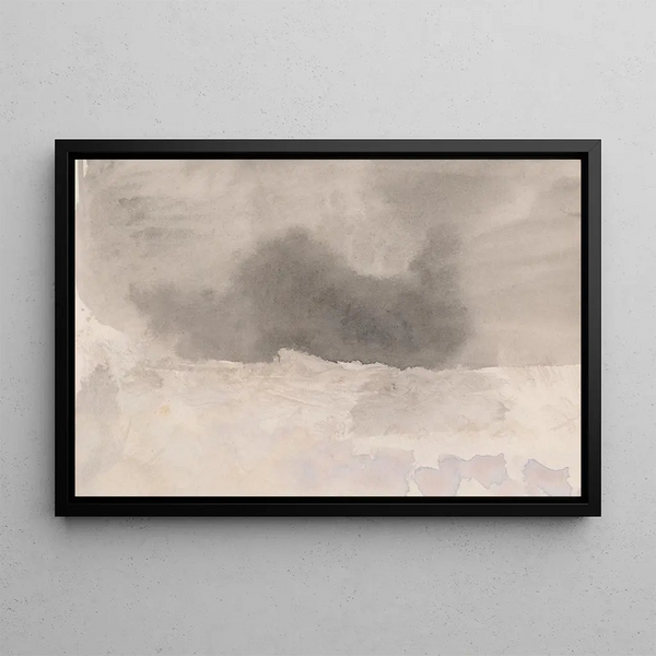The Sketchbook of Channel 38 - Joseph Mallord William Turner — framed artwork on a wall
