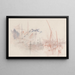 The Sketchbook of La Manche 43 - Joseph Mallord William Turner — framed artwork on a wall