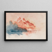 Sketchbook of the Channel 45 - Joseph Mallord William Turner — framed artwork on a wall