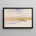 Sketchbook of La Manche 6 - Joseph Mallord William Turner — framed artwork on a wall