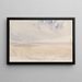 Sketchbook of La Manche 7 - Joseph Mallord William Turner — framed artwork on a wall
