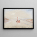 La Confluence de la Seine et de la Marne à Charenton, France - Joseph Mallord William Turner — framed artwork on a wall