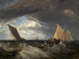 The confluence of the Thames and Medway - Joseph Mallord William Turner — artwork view