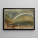 L'Arc-en-ciel, Osterspai et Filsen - Joseph Mallord William Turner — framed artwork on a wall