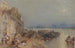 Sunset in Tours Looking Back - Joseph Mallord William Turner — artwork view