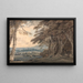 Windsor Painting - Joseph Mallord William Turner — framed artwork on a wall
