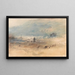 Sables de Yarmouth - Joseph Mallord William Turner — framed artwork on a wall