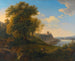 Landscape Painting of the Danube - Joseph Messmer — artwork view