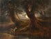Part of the forest in moonlight - Joseph Messmer — artwork view