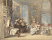 Scene of family and guest in a 17th-century interior - Joseph Nash — artwork view