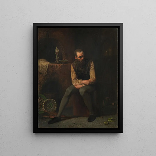 Joseph Nicolas RobertFleury - Bernard de Palissy in his workshop.webp