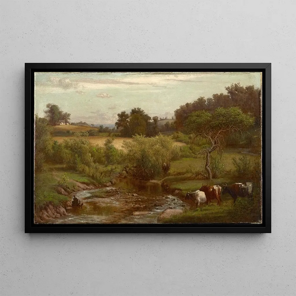 near Yellow Springs, Ohio - Joseph Oriel Eaton — framed artwork on a wall