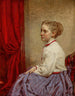 Portrait Painting of Amelia G. Studley - Joseph Oriel Eaton — artwork view