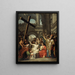 L'invention de la Sainte Croix - Joseph Paelinck — framed artwork on a wall