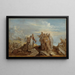 Scenes from Ancient History - Joseph Parrocel — framed artwork on a wall