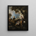 The sermon of Saint John the Baptist - Joseph Parrocel — framed artwork on a wall
