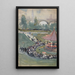 Fanfare Concert Painting - Joseph Pennell — framed artwork on a wall