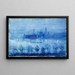 Night Blue Painting, London - Joseph Pennell — framed artwork on a wall